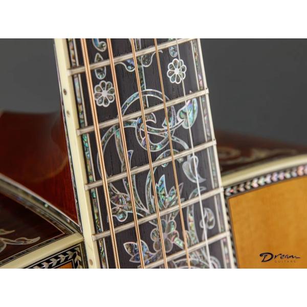 Custom CFMIV 50th Anniversary D-50AA Limited-Edition Dreadnought Acoustic Guitar Natural, Martin Style Solid Wood Guitar