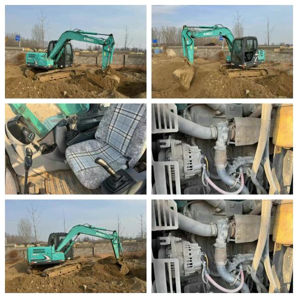 Kobelco SK75 Used Excavator Machine Second Hand Construction Equipment