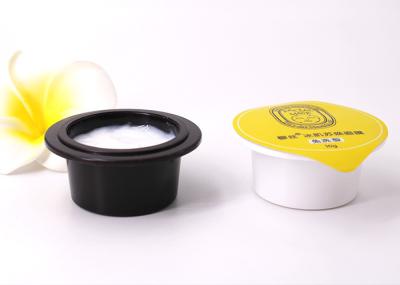 cosses de masque de sommeil de plastique de la capacité 10g pour l'emballage de soins de la peau avec la couverture de cachetage