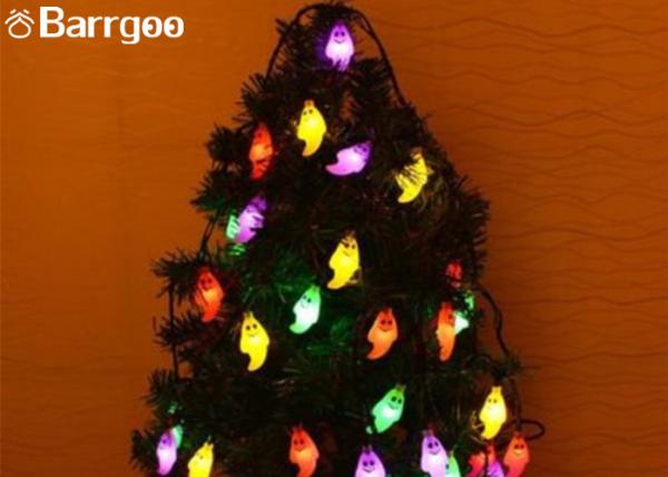 Outdoor Solar LED Christmas Lights Plastic Material IP65 8-15 Hours Lighting Time