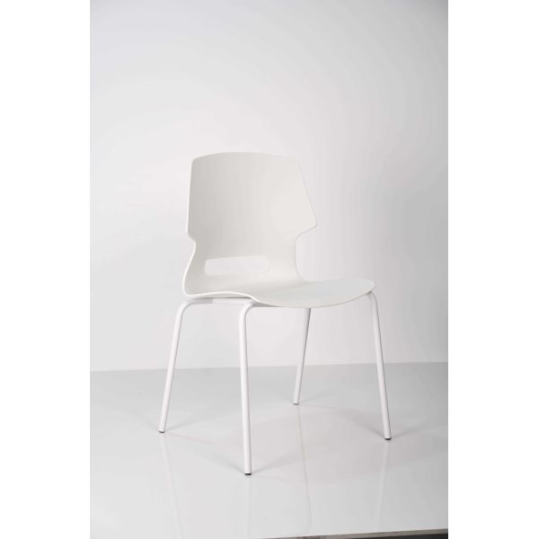 PP Stackable Mesh Chair Colorful 4 Leg Computer Chair 1.5mm Thickness