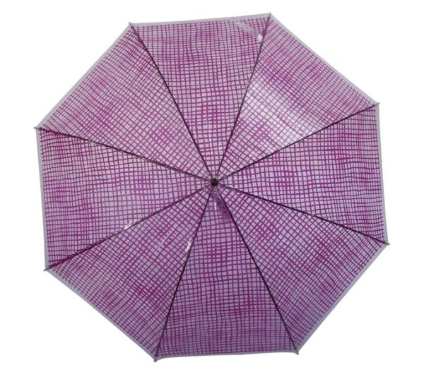 PVC POE Rain Clear Dome Shaped Umbrella Apollo Full Of Printing Canopy
