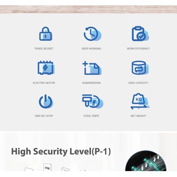 Strip Cut Paper Shredder for Home