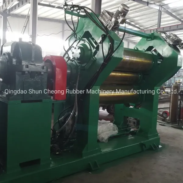 Automatic Grade Three Rollers Rubber Calender