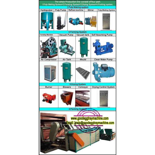 FC-ZMW-4 egg tray machine 1000pcs/hr