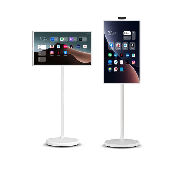 MJK 27-Inch Smart Android TV LCD Capacitive Touch Screen OEM Animation Support for Self-Service Business Retail Store Use