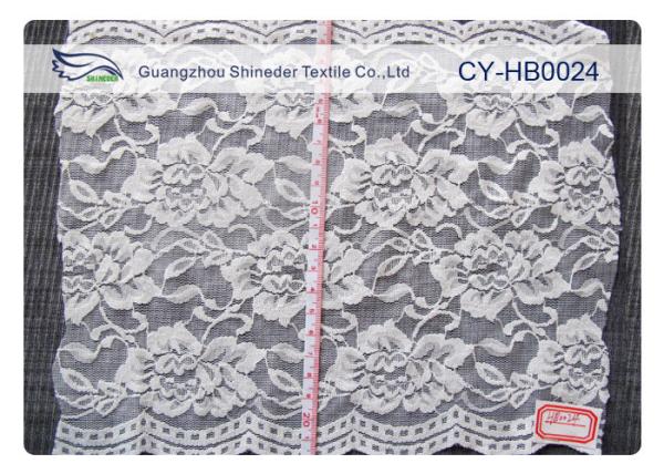 Washable Fashion Design Nylon Lace Trim Nylon + Spandex CY-HB0024