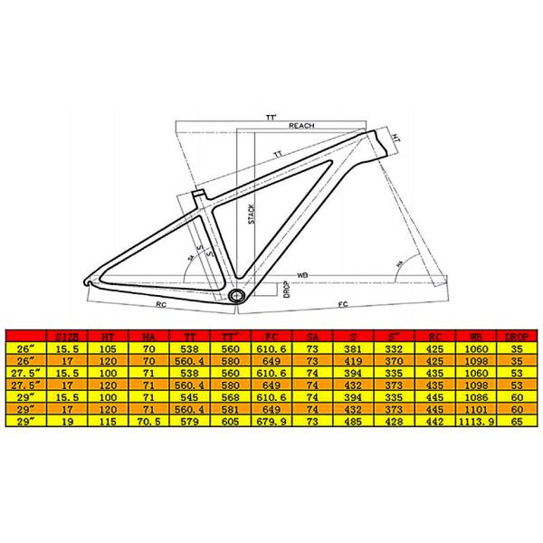 Горные велосипеды углерода SAVA DECK6.0, рамка Mtb волокна углерода 30 скоростей