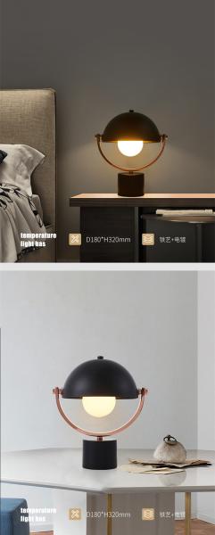 Modern Table Lamp Italian Designer Iron Table Lamps For Living Room Study Bedroom Black table lamp(WH-MTB-270)