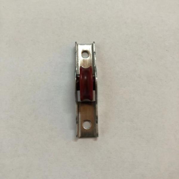 UPVC Sliding Door Single Roller with Chromed Plated Stainless Steel and POM Wheel Material