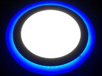 A borda azul da versão 18W da inserção conduziu a cozinha Downlights