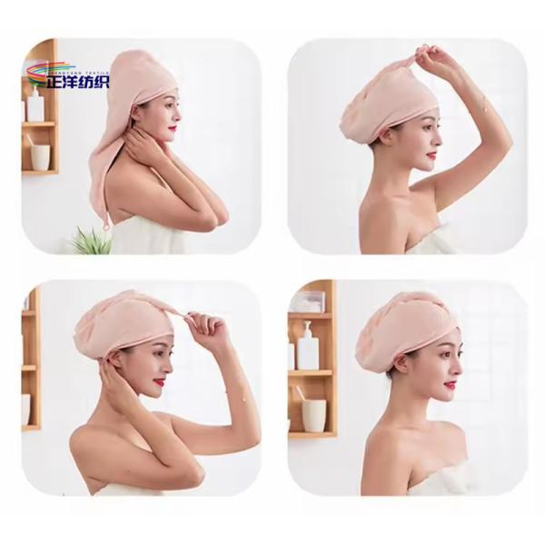 Magical Water-Absorbent Towel Woman Long Hair Drying Wrap Turban Towel Hair Natural Drying Towel