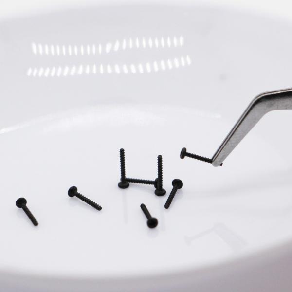 Stainless Steel Round Head Self-Tapping Micro Screws M0.5-M3