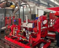 Moteur diesel 300KW de pompe à incendie de rendement élevé avec la structure compacte