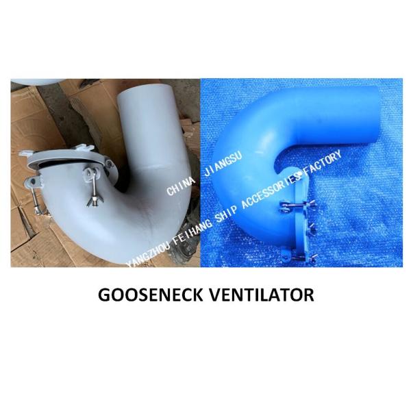 Gooseneck ventilator, round gooseneck ventilator AB100-4 CBT4220-2013  The AB type welded circular gooseneck ventilator