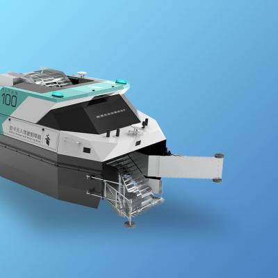 Data Monitoring USV Gas Powered Remote Control Boat Water Grass Removal Boat ASV