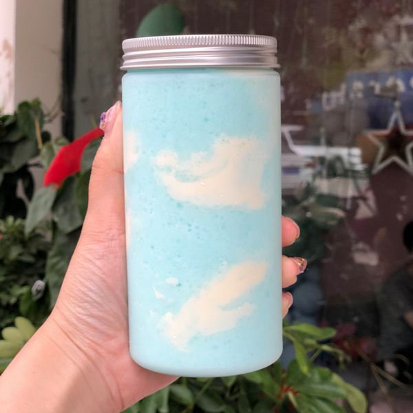 Customized Logo PET Plastic Beverage Bottles 350ml 500ml