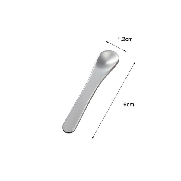 304 Stainless Steel Eye Cream Spoon Mini Eye Spatulas Eye Skin Care Massage Sticks for Rejuvenating Treatment