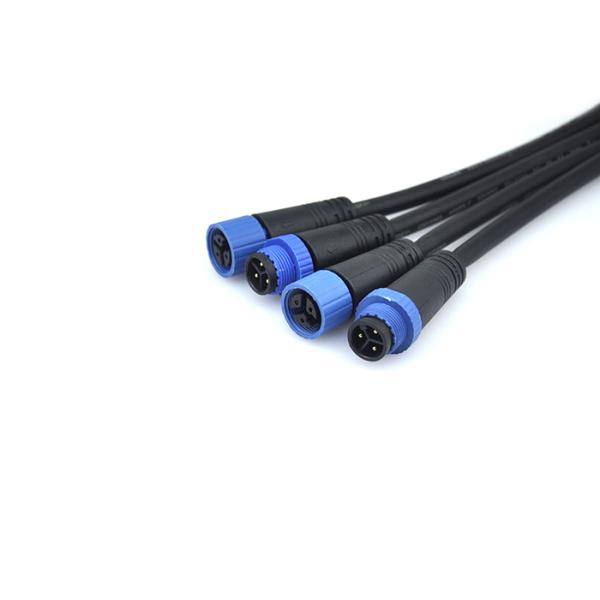 2Пин 3Пин делают на открытом воздухе соединитель водостойким кабельного соединения соединителей ИП68 освещения круговой