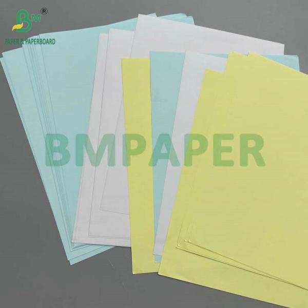 20LB CB White CFB Canary CF Pink Carbonless Paper with Black Image 57CM X 87CM
