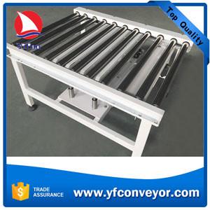 Stainless Steel Motorized Roller Conveyor,90 Degree Transfer Table