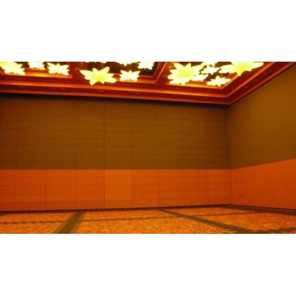 Офис сползая стены раздела, рассекатели звукоизолированного номера профиля двери складчатости меламина поверхностные алюминиевые