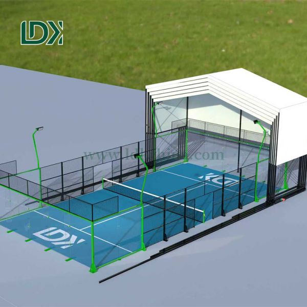 Factory Direct Padel Court Roof System for Commercial Installation
