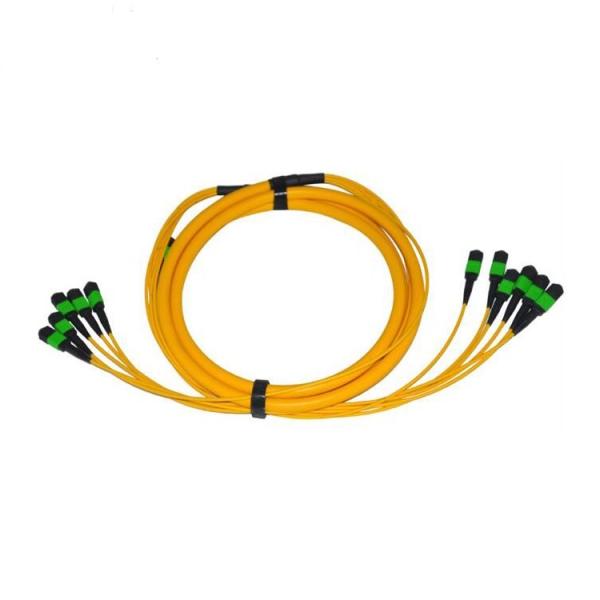 Correction optique de fibre du SM MTP MPO 40G 100G attacher 72 144 le noyau 30M