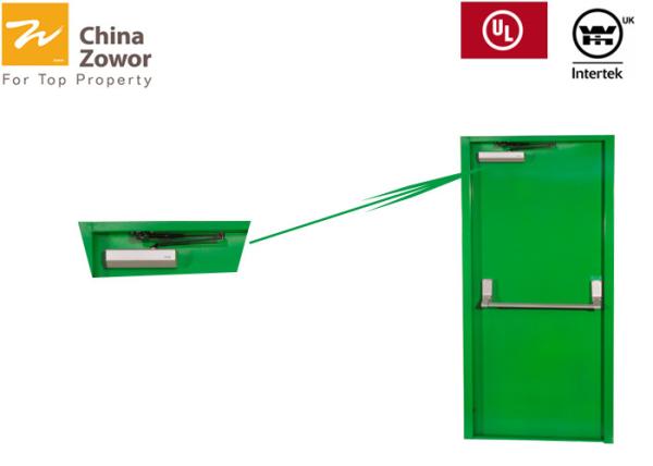 NFPA252 Standard 45mm Fd60 External Fire Safety Doors Power Coating