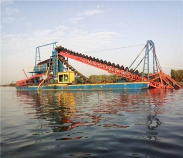 Mini Gold Mining Dredger with Engine Pump Core Components