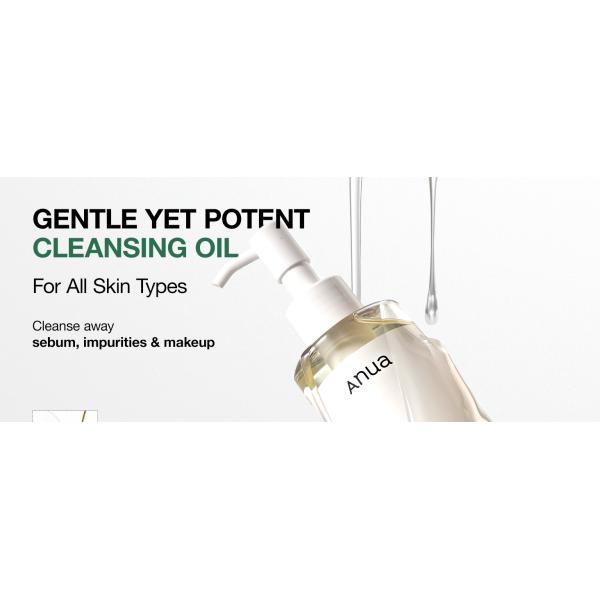 ODM Heartleaf Pore Control Moisturizing Facial Cleanser Oil For Face Makeup Blackhead Remover 6.76 Fl Oz