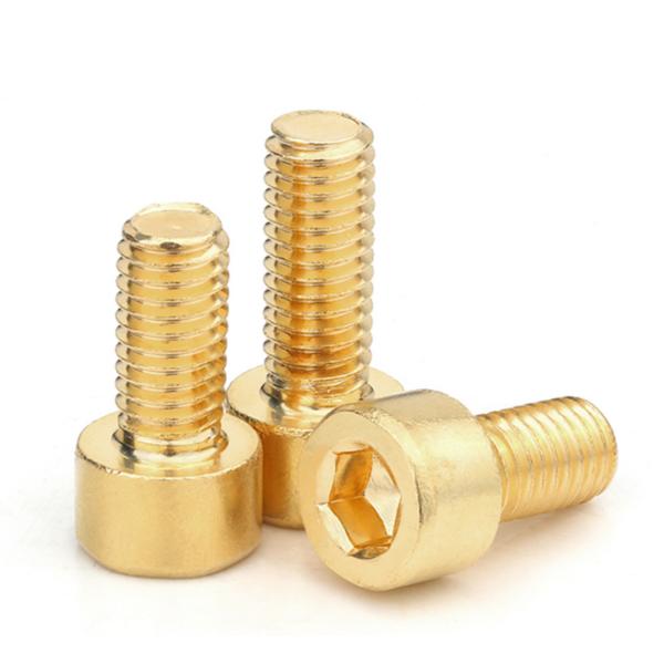 Grade 4.8 DIN standard brass connector bolt nut electrical with and standard