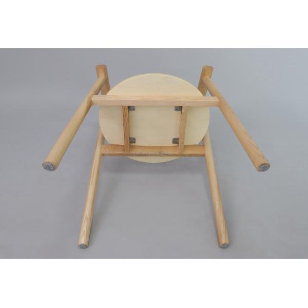 Fully Assembled High Back Solid Ash Wood Dining Chair for Home Furniture in Modern Restaurant