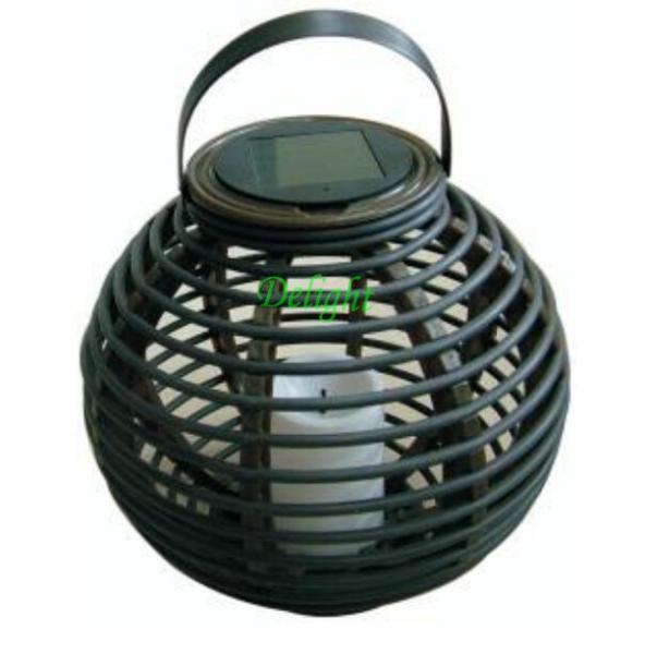 solar camping light solar led lantern outdoor camping Solar rattan lamp