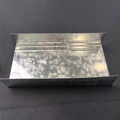 Galvanized Light Steel Keel Wall / Steel Furring Channel 50mm X 35mm X 0.6mm
