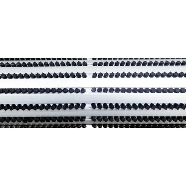 Промышленная чистка цилиндрической сетки распределителя щетки ролика