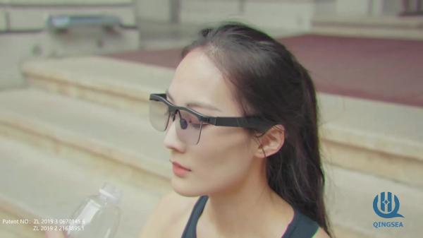 2021Wireless Smart Music  Glasses for Connecting IOS Android Phone Play Music And Reply Calling
