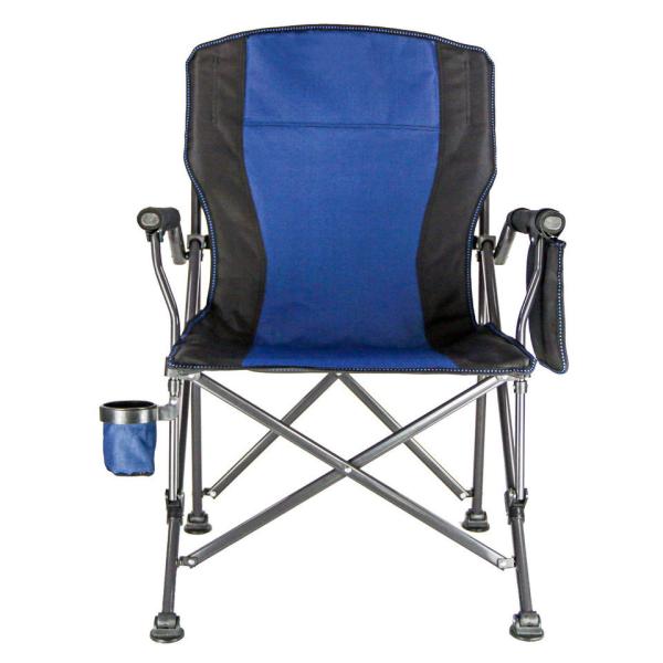 Garden Camping Chairs With Pockets Fishing Comfortable Folding Chairs Outdoor 61 X 61CM