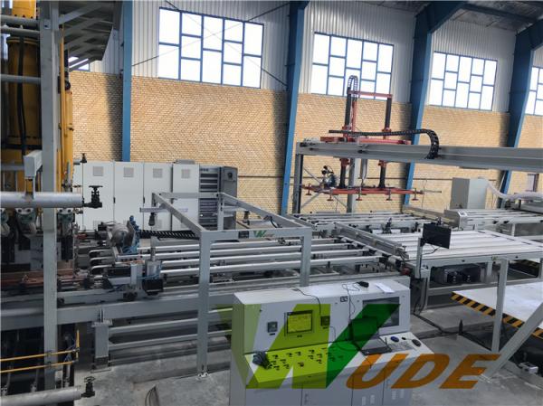 Double Side Synchronous Laminating Line / Short Cycle Lamination Press Machine