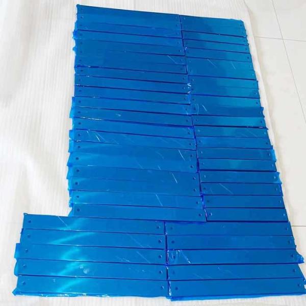 Pipe Purge Sputtering Copper Steam Blowing Deflector Plate HRC≥45