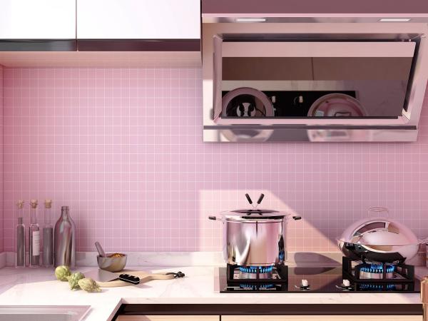 Black Grid 3D Adhesive Wallpaper 3D Wall Stickers Waterproof For Kitchen Bathroom