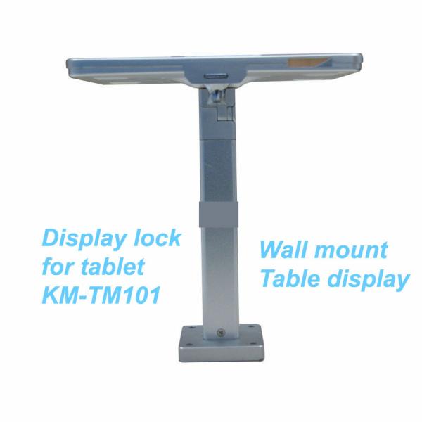 COMER table anti-theft display stand for tablet ipad in shop, hotels, restaurant