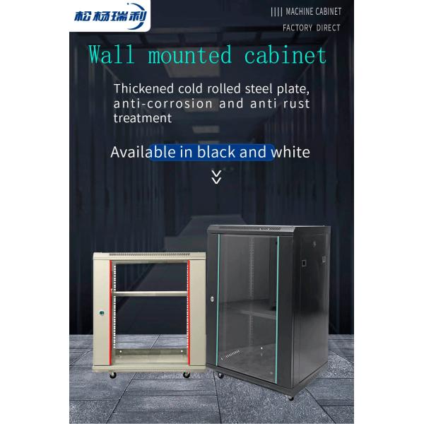 Wall Mount Server Network Rack Cabinet 600*600*500mm with Full Accessories 19