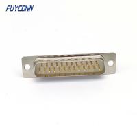 Conector masculino 9 do DB do Pin da máquina do copo da solda posição 15 25 37 com contatos redondos