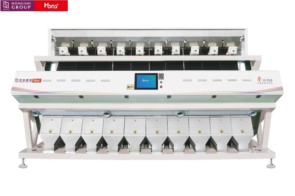 Ten Chutes Hot Selling CCD Color Sorter Machine For Walnut Sorting