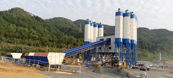 Hzs60 60 Cbm/H Ready Mixed Concrete Batching Mixing Plant
