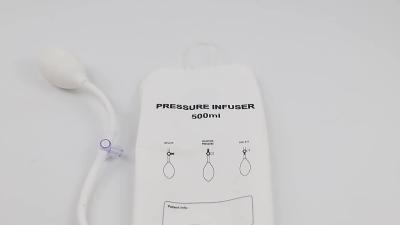 Reusable Fluid Quick Blood Nylon Manual Pressure Infusion Bag with Piston Gauge