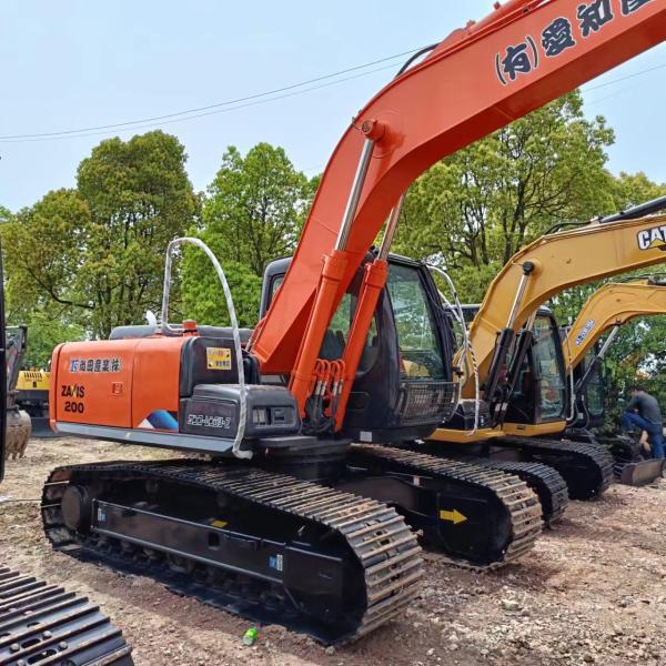 Hitachi ZX200 Excavadora de 20 toneladas Excavadora de rastreador usada de pequeña capacidad hecha en Japón