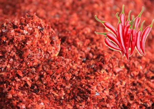 Coarse Grainedchinese Red Chili Powder , Natural Food Spices ODM / OEM