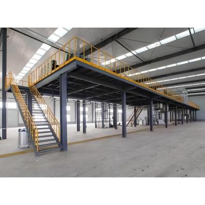 Multi-Floor Steel Structural Frame Prefab Building for Commercial Use